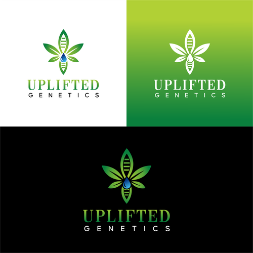 Design a luxury cannabis brand logo. Not just a cannabis leaf. Design by sg2