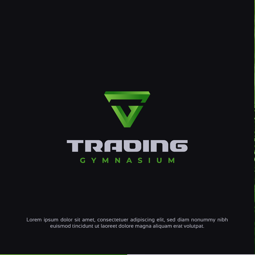 Logo for "Trading Gymnasium" for a stock market company Design by Just Pixel