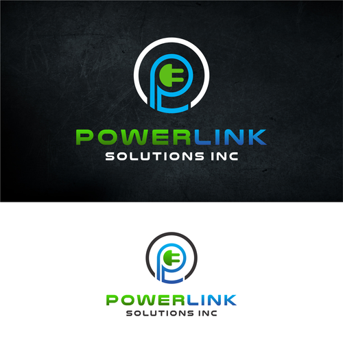 create a captivating and memorable logo and business card for PowerLink ...