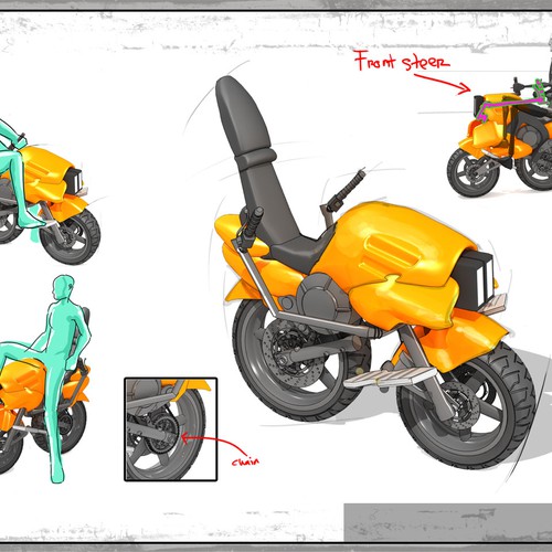 Design the Next Uno (international motorcycle sensation) Réalisé par dosie