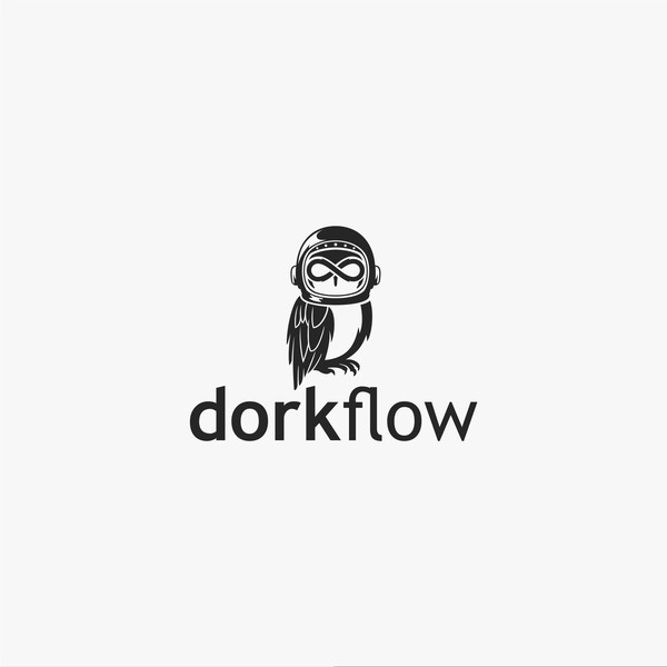 Design by LizArt Design titled "Bold Logo Concept for dorkflow"