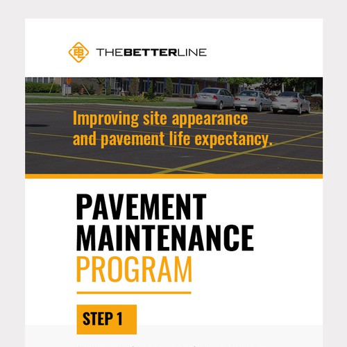 pavement maintenance Design by bilyanas