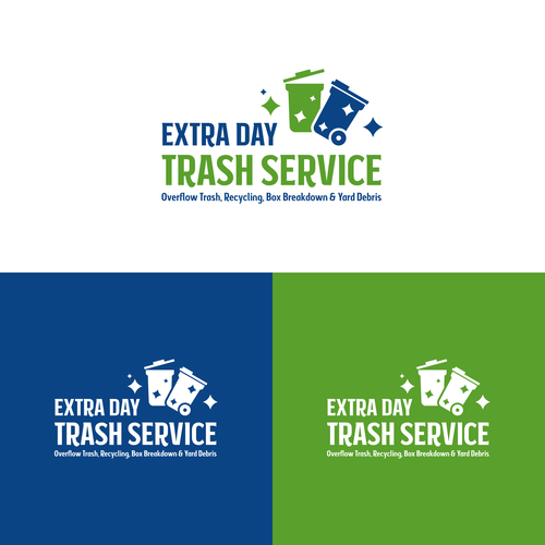 Trash Service Logo Design by cbertti