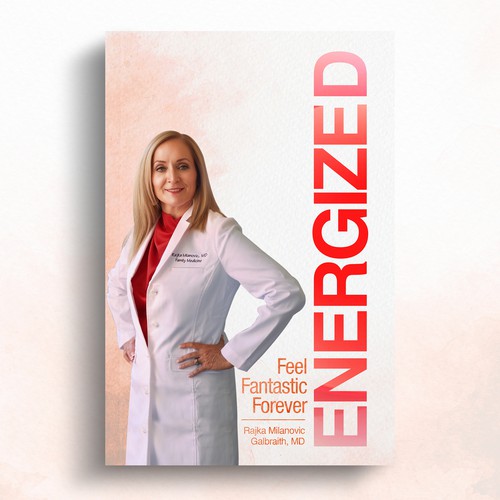 Design a New York Times Bestseller E-book and book cover for my book: Energized Design by Wizdizz