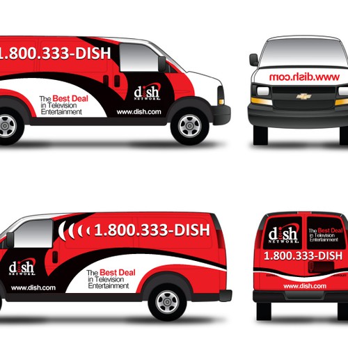 V&S 002 ~ REDESIGN THE DISH NETWORK INSTALLATION FLEET Design por plyland