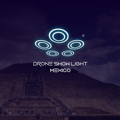 Diseña el logo de Drone Light Show México, espectaculo de luces y sonido utilizando drones. Design réalisé par The Perfect Symbols