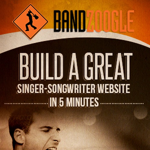 Bandzoogle needs a new banner ad Design by Sefroute1