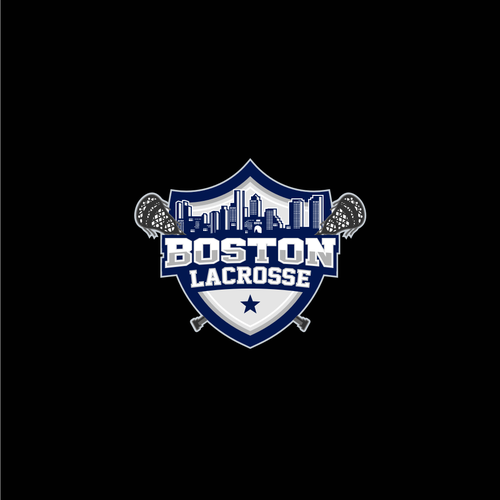 Boston Youth Lacrosse Team Needs A Logo w/ Boston SkylineShadow