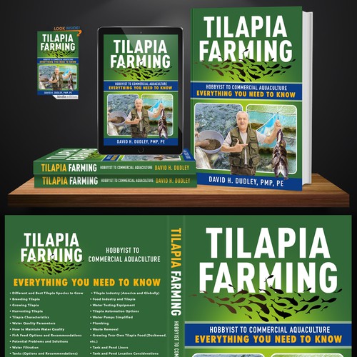 Tilapia Farming - Book Cover Design by Master Jo