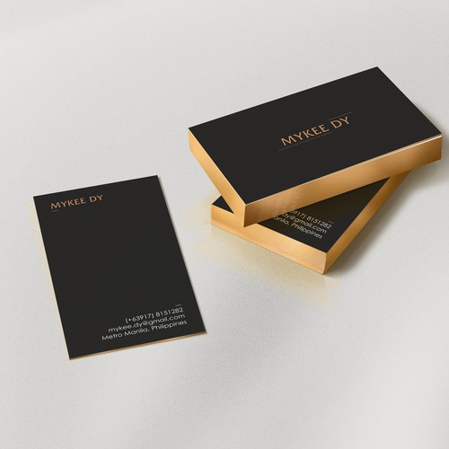 Business Card (Bold, Minimalist, Edgy, Sophisticated, Serious) Business ...