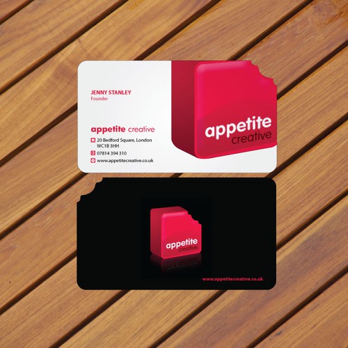 Create the next stationery for Appetite Creative Design by Concept Factory