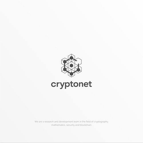 We need an academic, mathematical, magical looking logo/brand for a new research and development team in cryptography Design by R.one