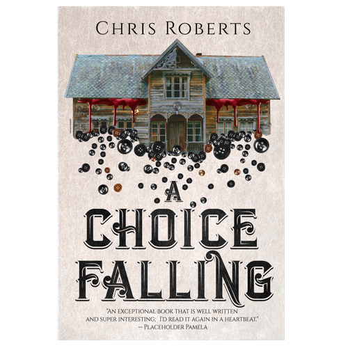 Design a dark fantasy (haunted house) cover for an award winning author Design by DunyaDesign