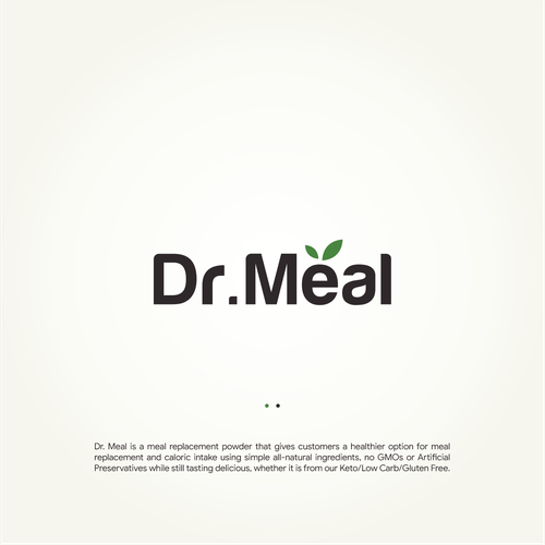 Meal Replacement Powder - Dr. Meal Logo Réalisé par MARSa ❤