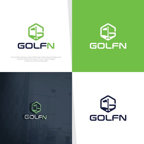 "Craft a Prestigious Logo Embodying the Elite Essence of Golf" Design by MotionPixelll™