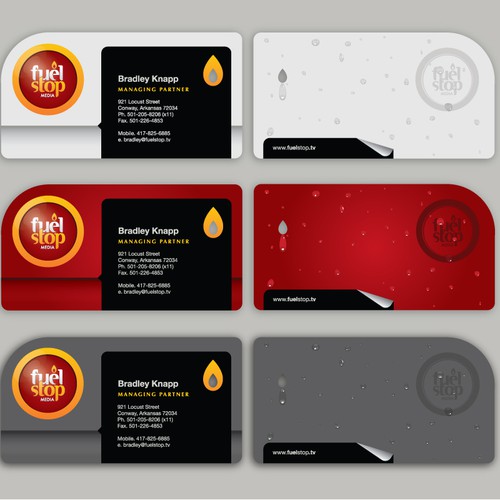 Help Fuel Stop Media with a new logo and business card Design by aaf.andi