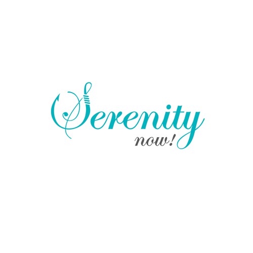 Boat Name Logo    ( Serenity Now! ) Design by Alfa Design.