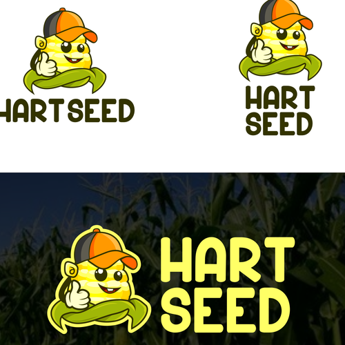 Ear of Corn Farm logo Design by Kaleya