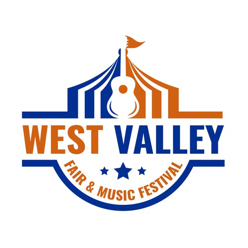 Logo design for West Valley Fair & Music Festival Design by Jacob Gomes