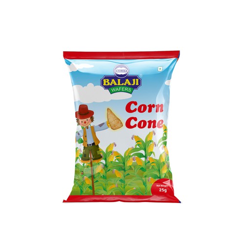 Amazing Pack design for our newly corn snacks Design by Hanisha P Patel