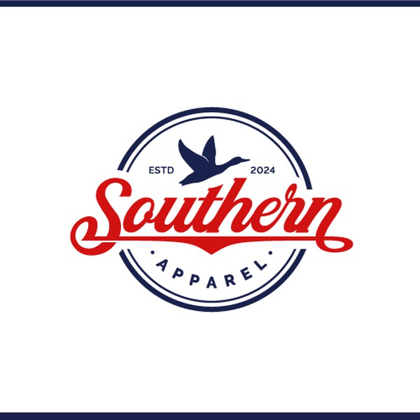Vintage logo for apparel company
