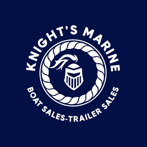 Knight Marine Logo Design by pedroferreirafonseca