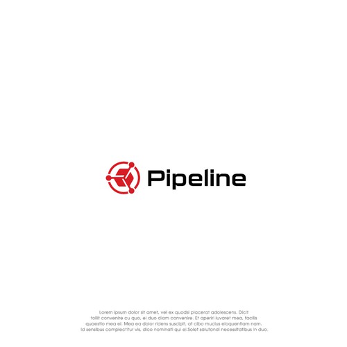 Diseño de Design a cool, sleek, tech-oriented logo for Pipeline de oakbrand™