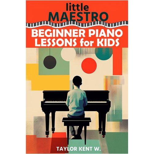 Diseño de Design a Piano book cover to appeal to kids, parents and beginners de SusansArt