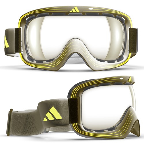 Design adidas goggles for Winter Olympics Design by Mariano R.