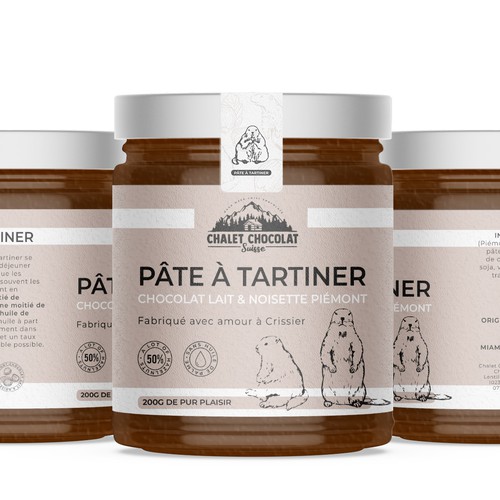 Help us find our new Hazelnut & Chocolate Spread Label Design by Dimario Moretti