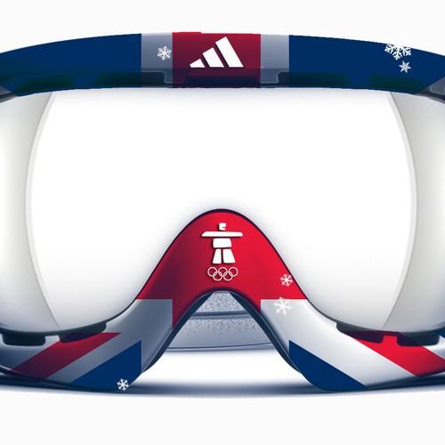 Design adidas goggles for Winter Olympics デザイン by artzchic