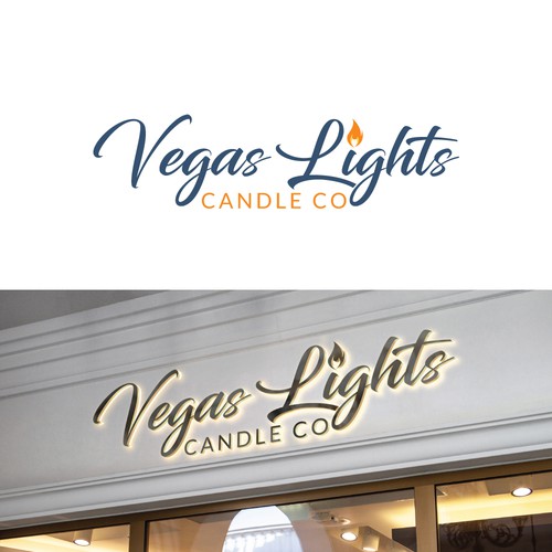 Design a modern fun logo for a candle company in Las Vegas Design by Kabelo Phofedi