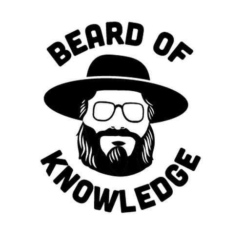 Beard of Knowledge Design by lofosparalogos