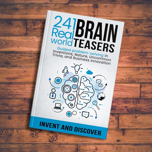 Book Cover - Creativity, Innovation, Inventions, Lateral thinking Design by Zahari Studio