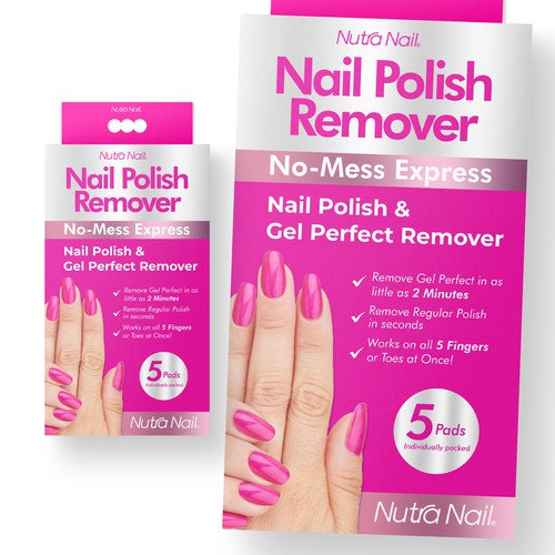 Nutra Nail Gel Remover Design by UnderTheSea™