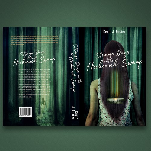 Spooky, Yet Beautiful Swamp Theme for Horror Novel Design by Chifu Studio