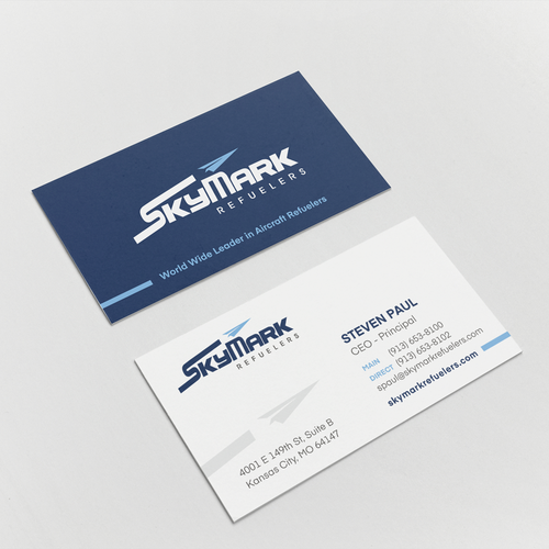 Need business card redesign for Aircraft Truck Fueling company Design by HYPdesign