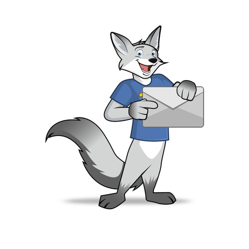 "silver fox 77" (cartoon/comic style) for our new website Design by RF.design