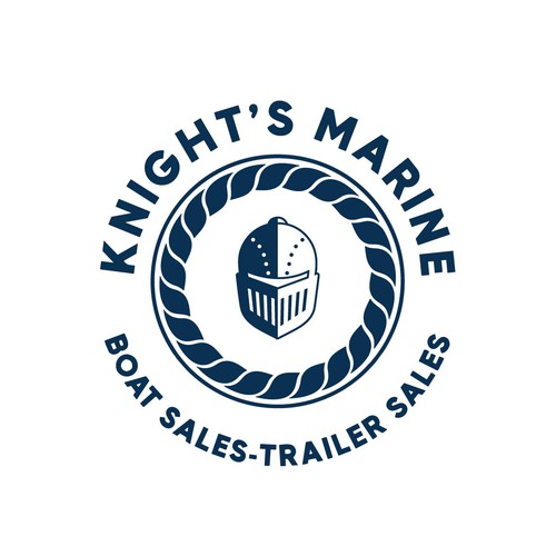 Design di Knight Marine Logo di pedroferreirafonseca