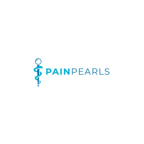 Trust-inspiring logo for a site aimed at medical professionals learning to treat chronic pain. Design by amio