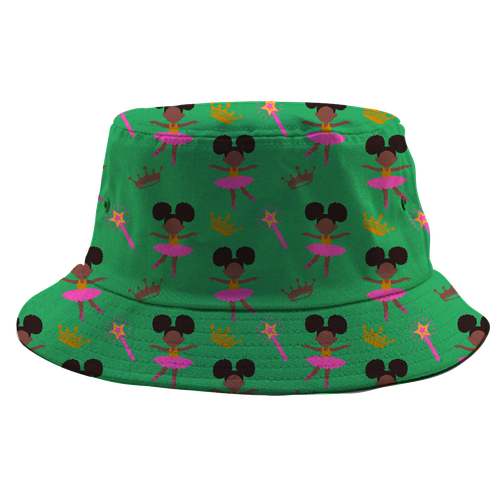 Bucket Hat Designs for Girls (black culture theme) Design by ash00 Designs