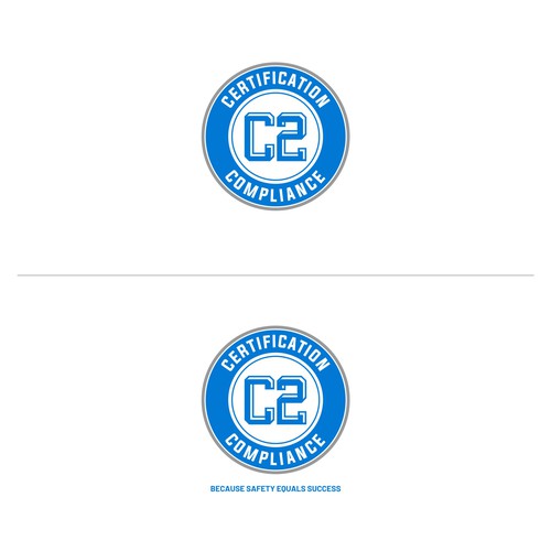 Organization Logo with a mission for safety + compliance Design by sunshine_design