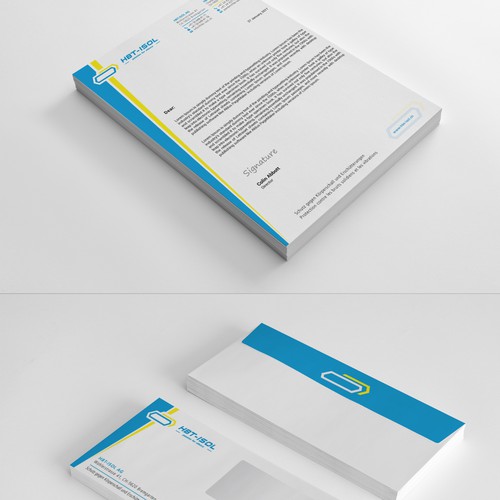 Implement the new logo on all our business papers Design réalisé par kaylee CK