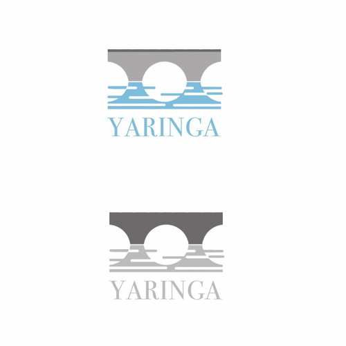 A logo for a development near the river and ocean Design von HSSdesign