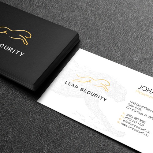 Hackers needing Minimal, Modern and Professional Business Cards....Be Creative!! Réalisé par Azzedine D