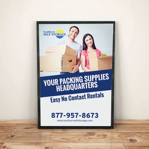 Self Storage Posters Design by Sketch Media™