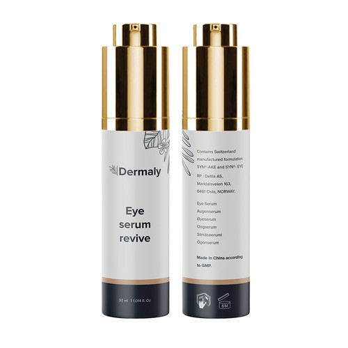 Eye serum bottle design Design by sazzad_abir