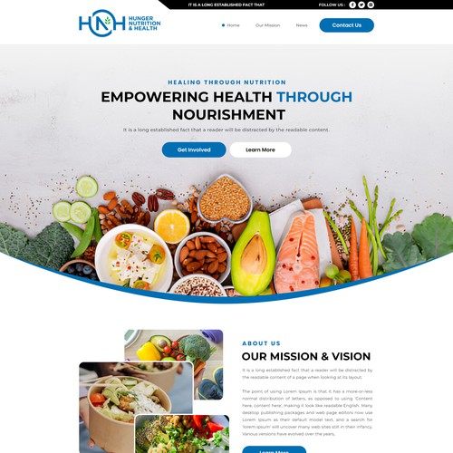 WordPress theme design contest entry by ✨Design Genie✨
