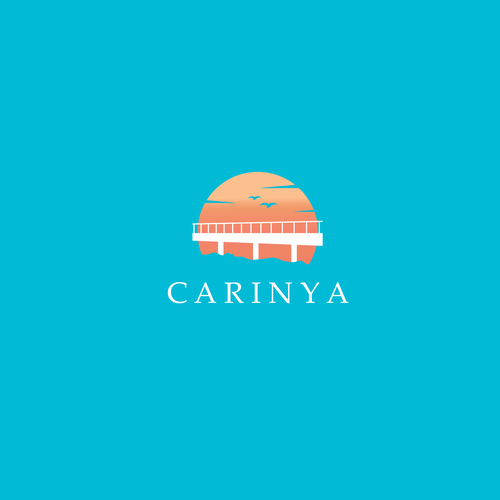 A logo for Carinya Apartments Design by ©ZHIO™️ ☑️