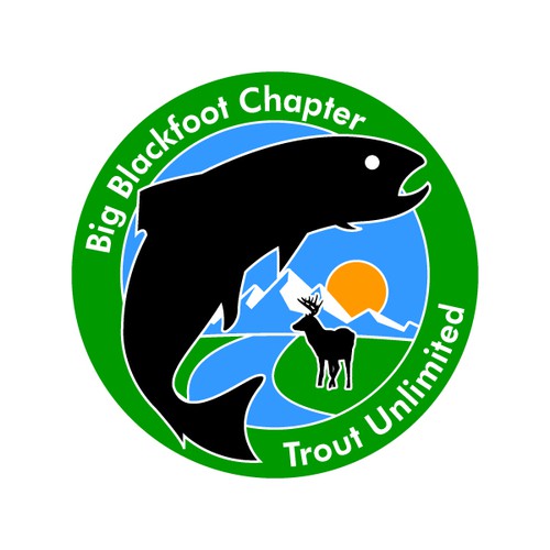 New logo for a local Trout Unlimited chapter Logo design contest